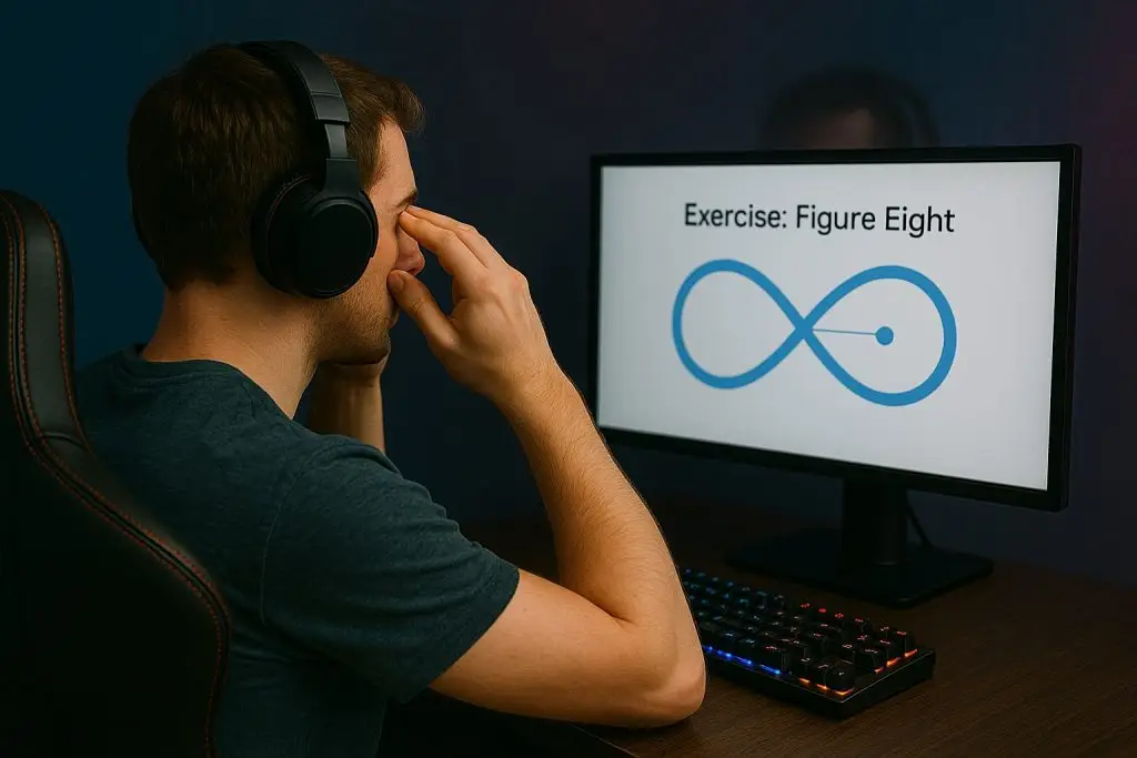 Eye Warm-up for FPS Gamers online eye exercises